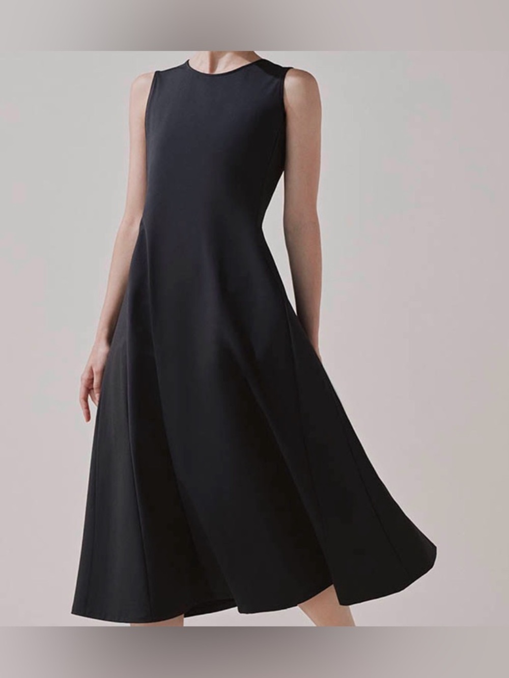 Uniqlo Ultra Stretch AIRism Dress in Black, XS